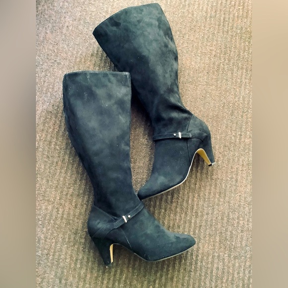 Comfy medium heel boots - WIDER CALF 🖤🖤 - Picture 12 of 13